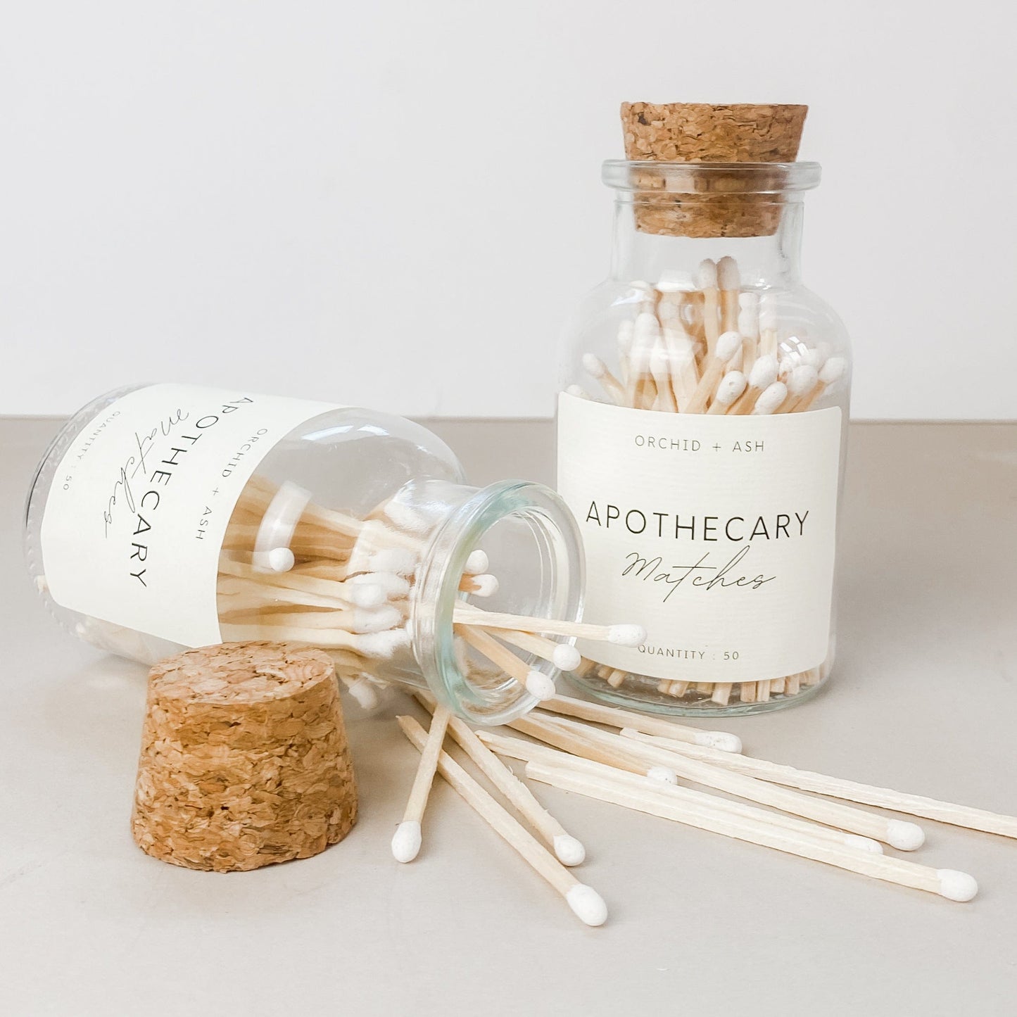 White Apothecary Matches